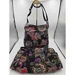 Vera Bradley Kiev Shoulder Bag+Bonus Bag